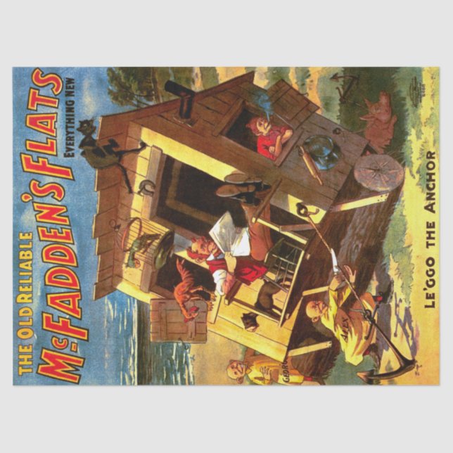 Funny People Chicken Cid Pig Decoupage Seidenpapier (Vorderseite)