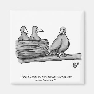 Funny Percenters Empty Nester Parenting Spaß Magnet