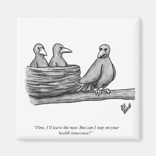 Funny Percentres Empty Nester Parentation Spaß Magnet