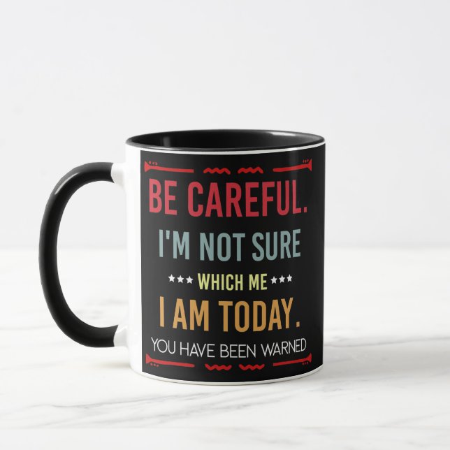 Funny Personale Sarkastic Morgenhöhe Tasse (Links)