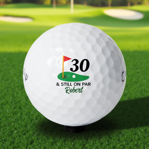 Funny Personalisiert 30. Geburtstag Geschenk für G Golfball