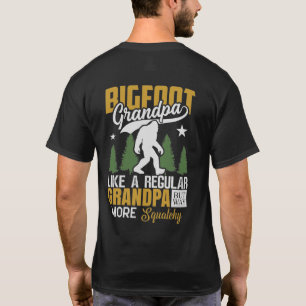 Funny Personalisiert Big Foot Opa T-Shirt