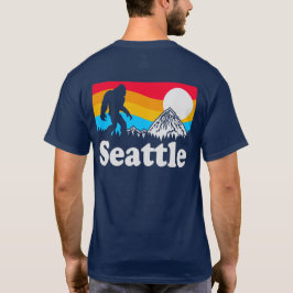 Funny Personalisiert Big Foot Seattle T - Shirt
