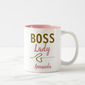 Funny Personalisiert Boss Lady Whip Tasse