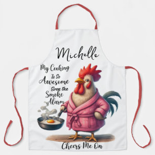 Funny Personalisiert Chicken Sprichwort Schürze