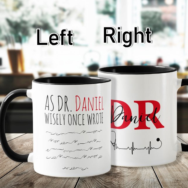 Funny Personalisiert Doctor lustiges Sprichwort Tasse (Von Creator hochgeladen)