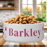 Funny Personalisiert Dog Dish Pet Bowl Napf<br><div class="desc">Diese lustige und niedliche personalisierte Hundeschube wird sicher das Gespräch in Ihrer Küche sein! Lass deinem Hund nach dem Frühstück seine nächste tägliche Aktivität mit dieser niedlichen, einzigartigen Hundeschüssel . Essen - Schlafen - Spielen - Kack - Wiederholen. COPYRIGHT © 2020 Judy Burrows, Black Dog Art - Alle Rechte vorbehalten....</div>