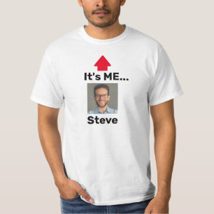 Funny Personalisiert Es bin ich auf Maske T-Shirt