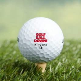 Funny Personalisiert Golfball