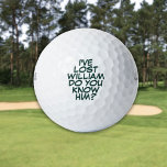 Funny Personalisiert Green Love Golf Balls Golfball<br><div class="desc">Mische nie wieder deine Bälle! Personalisieren Sie den Namen,  um einzigartige Golfbälle zu erstellen,  die dazu bestimmt sind,  eine Wange,  einen Knall,  einen Zap in jedermanns Spiel zu setzen. Entwickelt von Thisisnotme©</div>