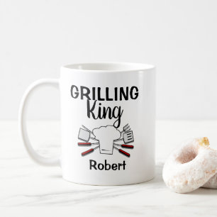 Funny Personalisiert Grilling King Kaffeetasse