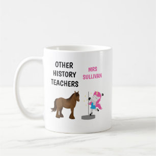 Funny Personalisiert History Teacher Tasse Geschen