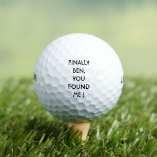 Funny Personalisiert Love Golf Balls Golfball
