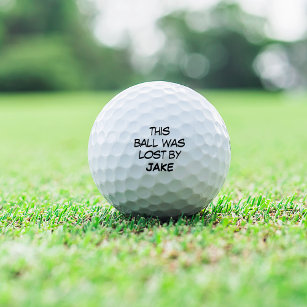 Funny Personalisiert Love Golfball