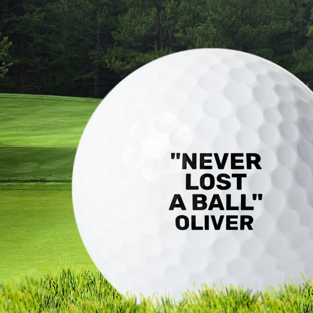 Funny Personalisiert Love Golfball (Von Creator hochgeladen)