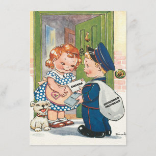 Funny personalisiert mein Brautjungfrau/Trauzeugin Einladung