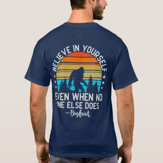 Funny Personalisiert Message Big Foot T - Shirt
