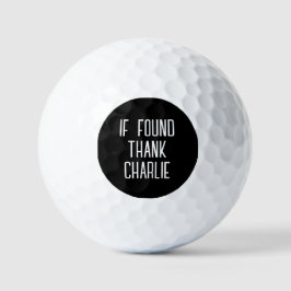 Funny Personalisiert Name Golf Balls Golfball