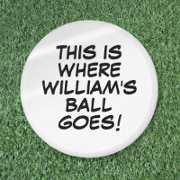 Funny Personalisiert Name Golf