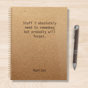 Funny Personalisiert Notes Office-Meeting Planer