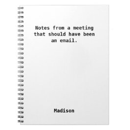 Funny Personalisiert Office Notebook - Unglaublich Notizblock