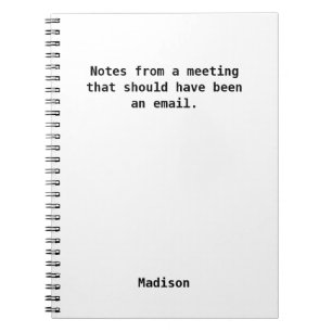 Funny Personalisiert Office Notebook - Unglaublich Notizblock