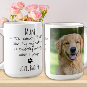 Funny Personalisiert Pet Foto Hunde Mama Kaffeetasse