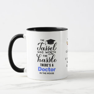 FUNNY Personalisiert PhD Abschluss Graduate Quote Tasse