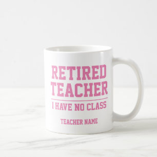 Funny Personalisiert Remüde Lehrerin Tasse
