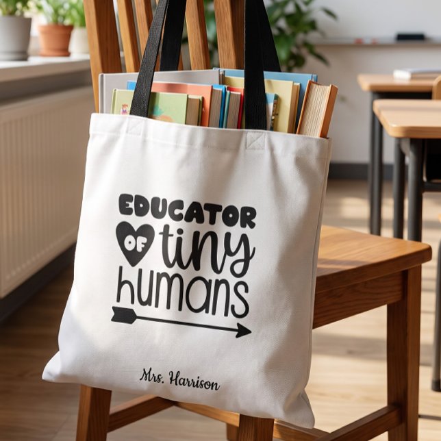 Funny personalisiert Teacher's gift Tote Bag (Von Creator hochgeladen)