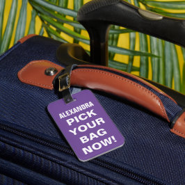 Funny Personalisiert Travel Luggage Gepäckanhänger