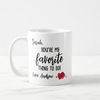 Funny Personalisiert Valentine's Geschenk Kaffeetasse