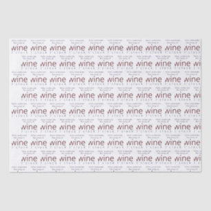 Funny Personalisiert Wine O'clock Seidenpapier