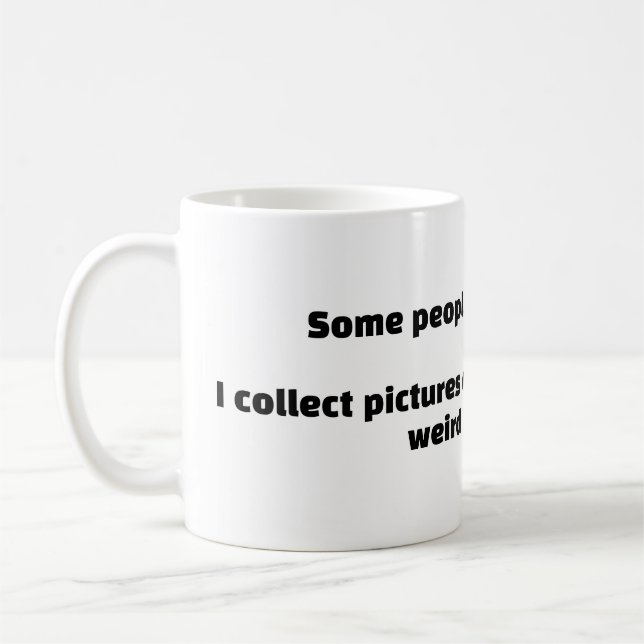Funny Pet Humor Kaffeetasse (Links)