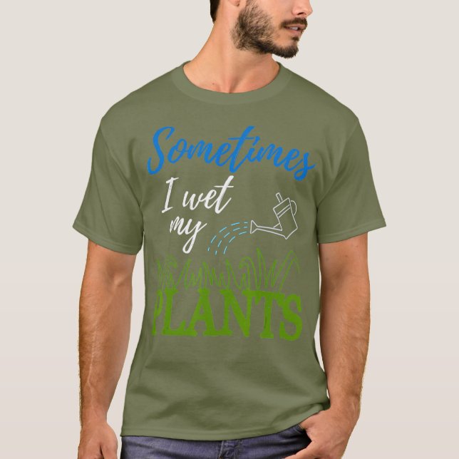 Funny Pflanze Hoarder Gardener Geschenk Gartenbau T-Shirt (Vorderseite)