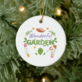 Funny Pflanze Lover Geschenk für Frauengärtner Keramik Ornament