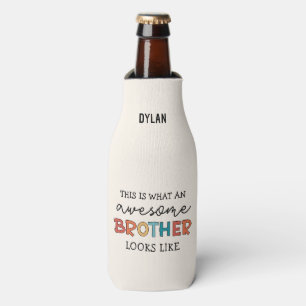Funny Phantastisch Brother Geschenk für den best Flaschenkühler