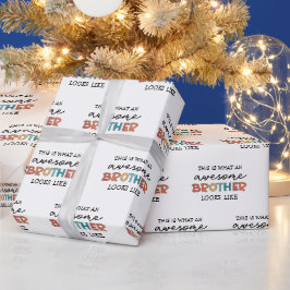 Funny Phantastisch Brother | Geschenk für den best Geschenkpapier