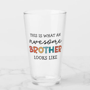 Funny Phantastisch Brother Geschenk für den best Glas