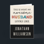 Funny Phantastisch Husband Gips | Bester Husband j Karte<br><div class="desc">Funny Phantastisch Husband Gips | Beste Husband-Geschenke je!</div>