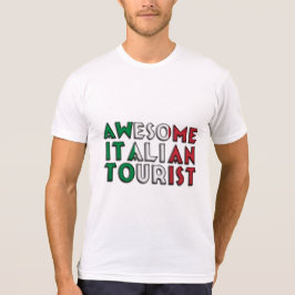 Funny Phantastisch Italienisch Flag Typografie T-Shirt