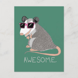 Funny Phantastisch Possum Postkarte