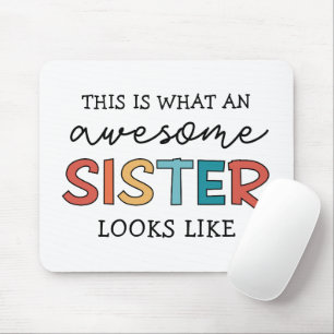 Funny Phantastisch Sister   Geschenke für Beste Sc Mousepad