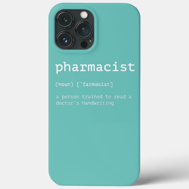 Funny Pharmacist ausgebildet, um Doktor zu lesen Case-Mate iPhone Hülle (Rückseite)