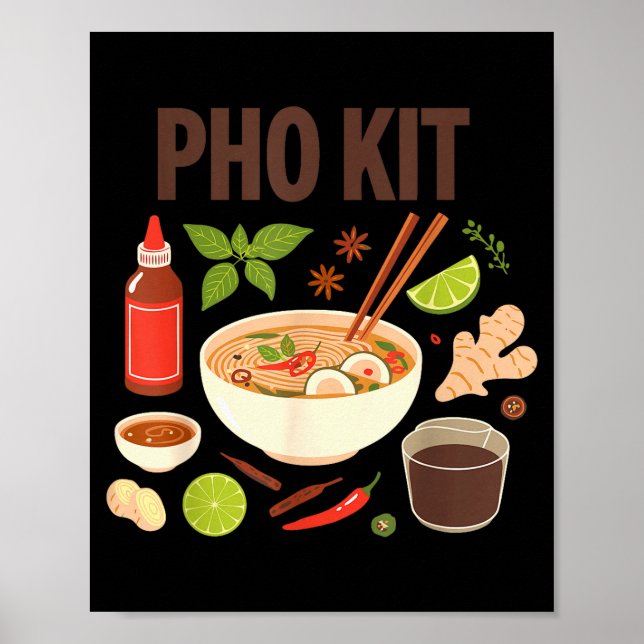 Funny Pho Kit  Poster (Vorne)