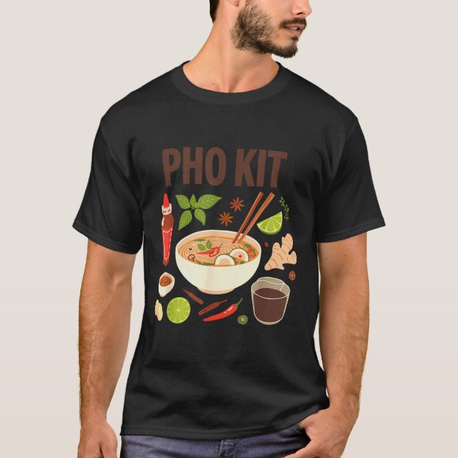Funny Pho Kit  T-Shirt (Vorderseite)