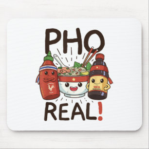 Funny Pho Threads Co Fun Vietnamese Pho Noodle So Mousepad