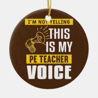 Funny Physical Bildung Lehrangebot für einen PE Keramik Ornament