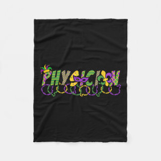 Funny Physical Mardi Gras Shirt Festival Party Mar Fleecedecke