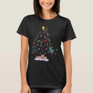 Funny Physical Therapy Weihnachtsbaum für PT Thera T-Shirt